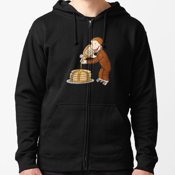 Item preview, Curious George making pancakes   designed and sold by HarleyAkhtar.