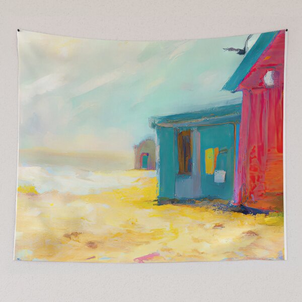 Item preview, Nautical Nostalgia: Refreshing Coastal Fine Art , AI Generated Fine Art Design - Contemporary Modern Design designed and sold by ArtPrintsAi.
