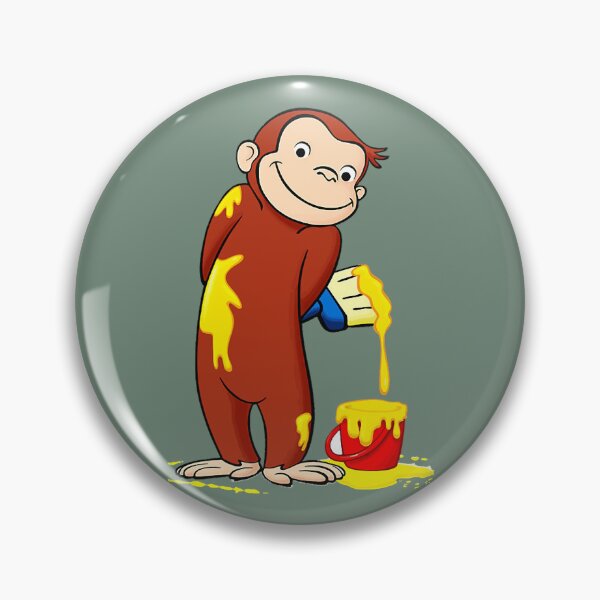Item preview, curious george monkey with yello. designed and sold by HarleyAkhtar.