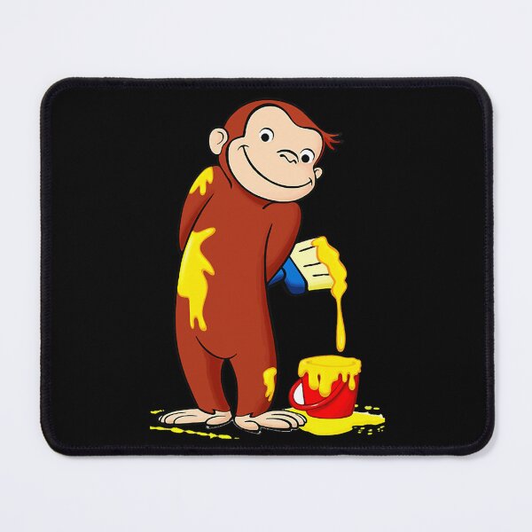 Item preview, curious george monkey with yello. designed and sold by HarleyAkhtar.