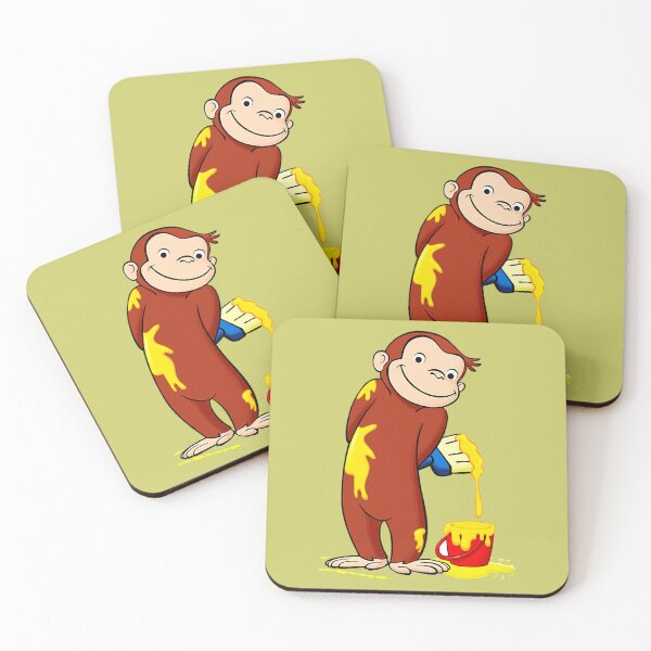 Item preview, curious george monkey with yello. designed and sold by HarleyAkhtar.
