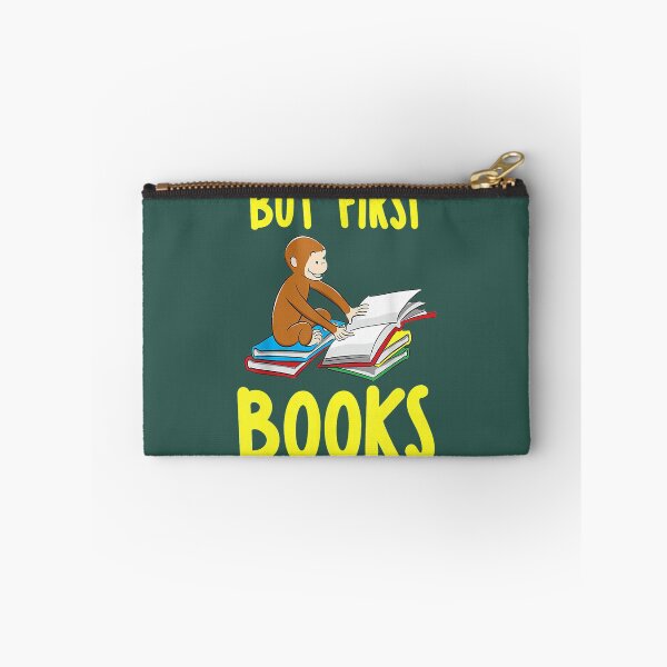 Item preview, Curious George Reading But First Books. designed and sold by HarleyAkhtar.