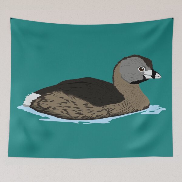 Item preview, Pied-billed Grebe designed and sold by BennuBirdy.