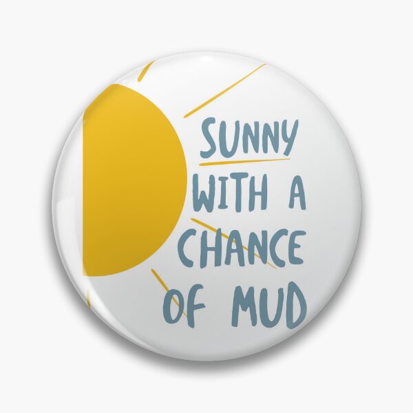 Item preview, Funny Quad Sunny With A Chance of Mud designed and sold by whyitsme.