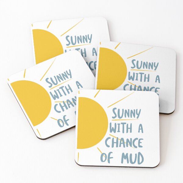 Item preview, Funny Quad Sunny With A Chance of Mud designed and sold by whyitsme.