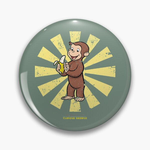 Item preview, Curious George Retro Japanese. designed and sold by HarleyAkhtar.