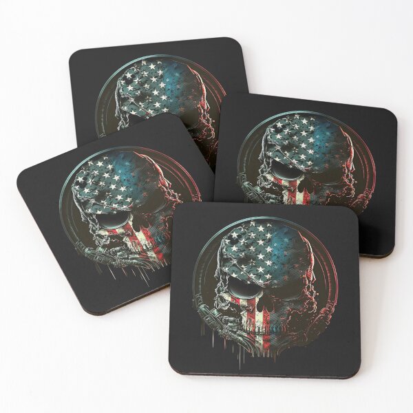 Item preview, USA Skull designed and sold by stroker88.