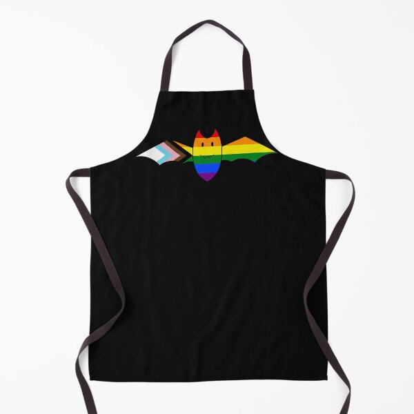 Item preview, Progress Pride Flag Bat designed and sold by GothMoon.