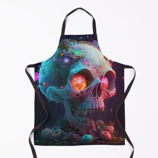 Item preview, Glowing Trippy Skull Mushroom designed and sold by SeedDesign.