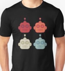 Retro Robot Icons Unisex T-Shirt