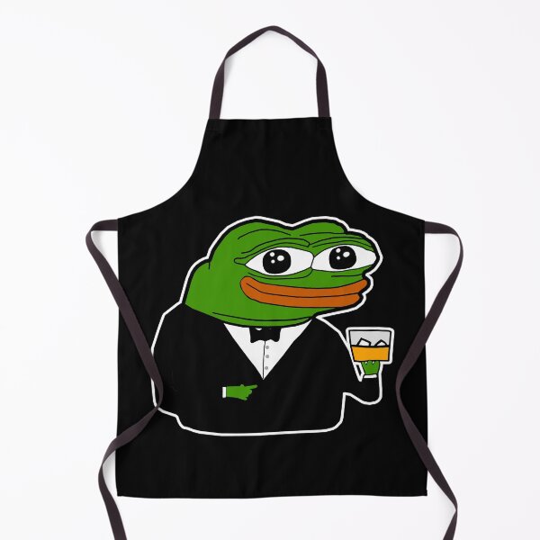 Item preview, Rare Pepe Apu Tuxedo With Glass of Liquor designed and sold by Slav-Art.