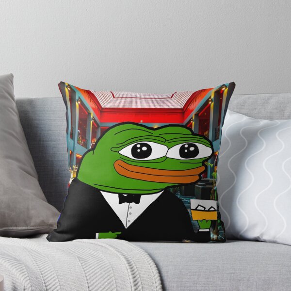Artikelvorschau, Seltener Pepe Apu Smoking mit Glas Schnaps entworfen und verkauft von Slav-Art.