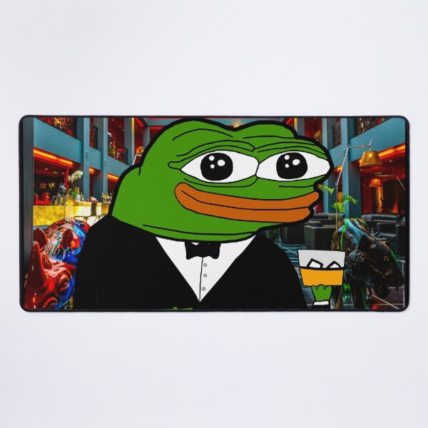 Item preview, Rare Pepe Apu Tuxedo With Glass of Liquor  designed and sold by Slav-Art.