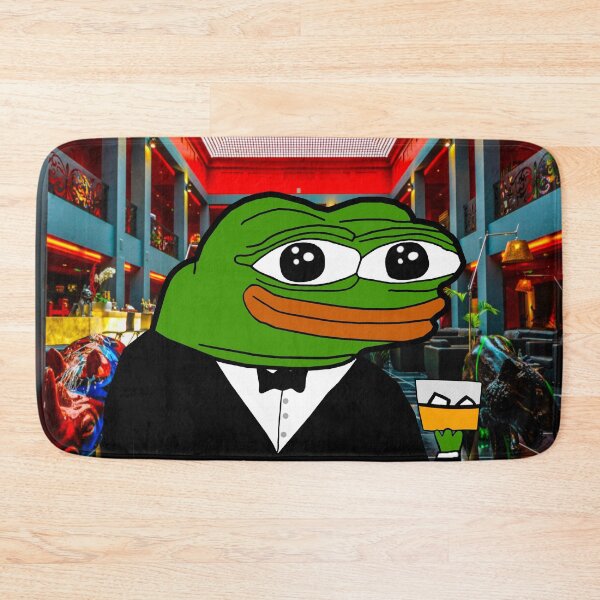 Item preview, Rare Pepe Apu Tuxedo With Glass of Liquor  designed and sold by Slav-Art.