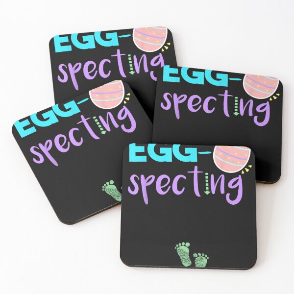 Item preview, Pregnancy Announcement Easter Eggspecting Easter  designed and sold by guyebeder.