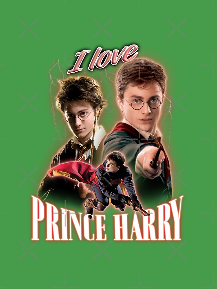 I Love Prince Harry Daniel Radcliffe Cursed Fan Collage Essential T-Shirt  for Sale by snazzyseagull