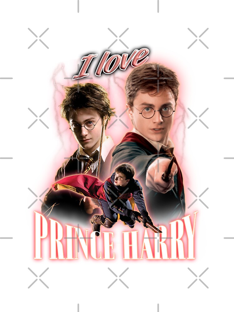 I Love Prince Harry Daniel Radcliffe Cursed Fan Collage Essential T-Shirt  for Sale by snazzyseagull