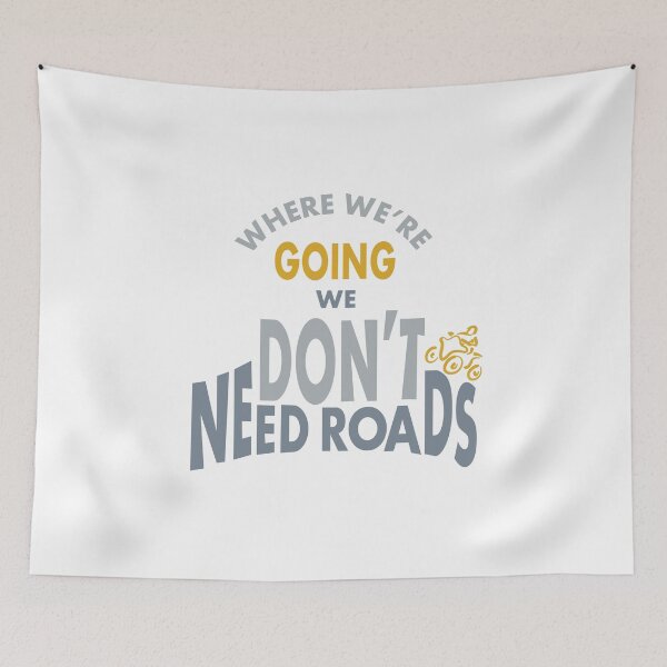 Item preview, Funny ATV Quad Saying Don't Need Roads designed and sold by whyitsme.