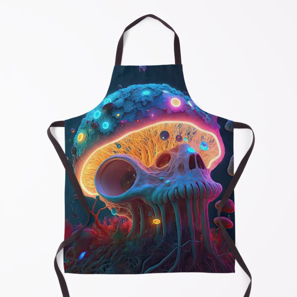 Item preview, Glowing Trippy Skull Mushroom designed and sold by SeedDesign.