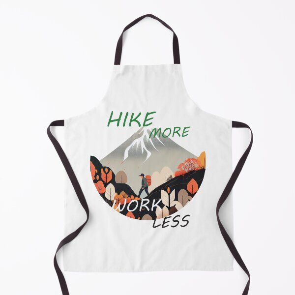 Item preview, Hike More Work Less | Hiking | Backpacking | Mountains | Outdoor Adventures | Nature | Work-Life Balance | Wellness designed and sold by ArtPowTech.