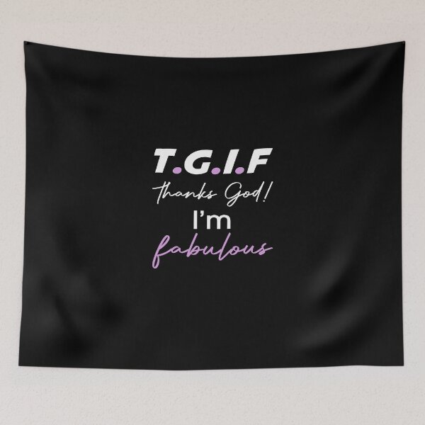 Item preview, Thanks God I'm fabulous - TGIF  designed and sold by Adam 7ea.