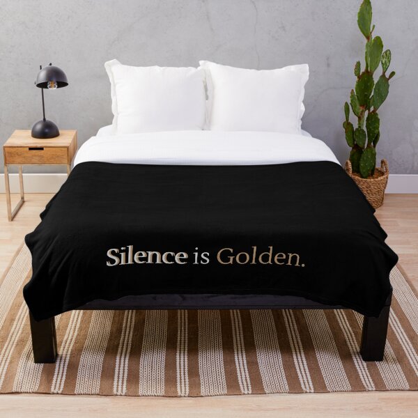 Item preview, El silencio es oro designed and sold by GrafGrap.