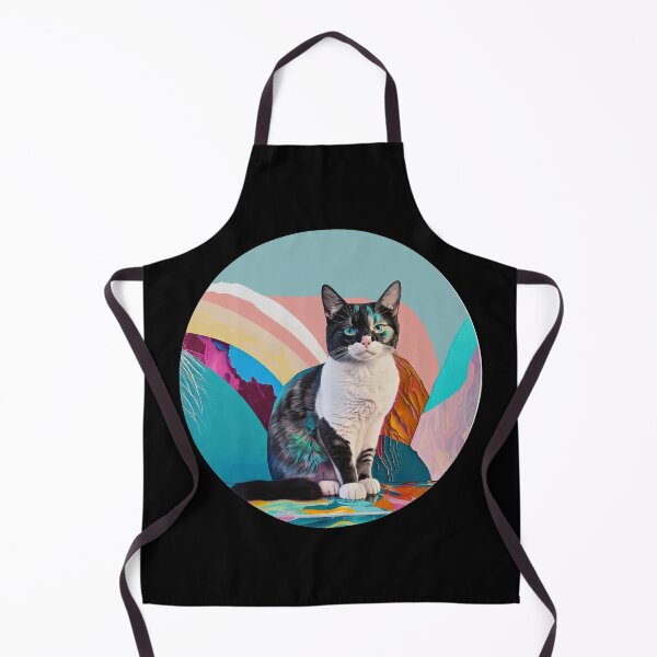 Item preview, Playful Warrior Cat Designs for Feline Lovers designed and sold by Cheeky Companions.