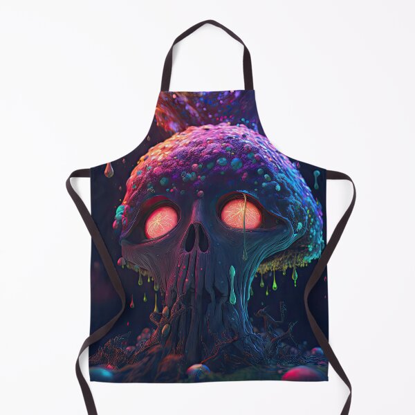 Item preview, Glowing Trippy Skull Mushroom designed and sold by SeedDesign.