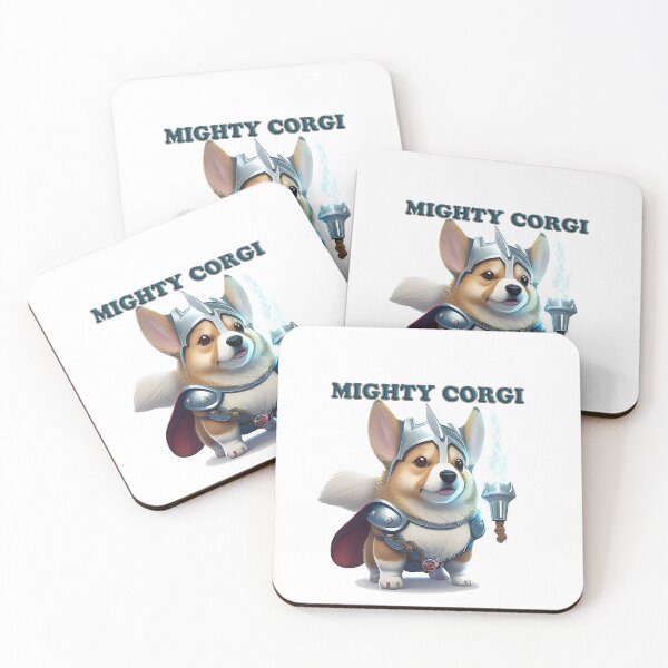 Item preview, Mighty Corgi 0004 designed and sold by poly2poly.