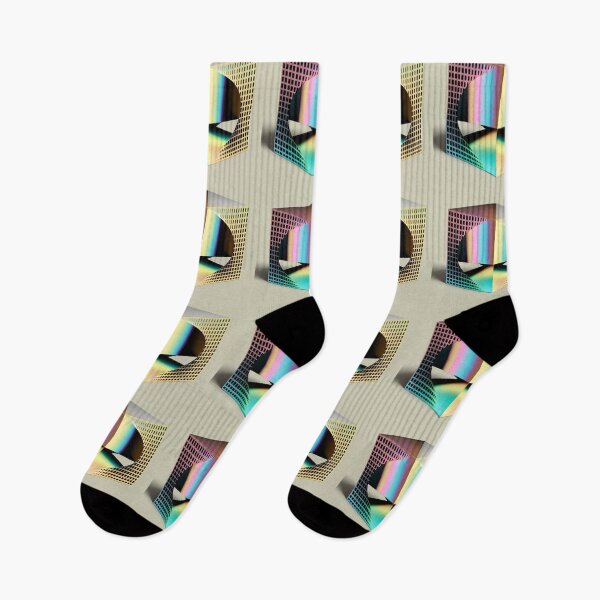 Item preview, Floating Mysterious Iridescent Rainbow Cube designed and sold by Tanis-Tweedale.