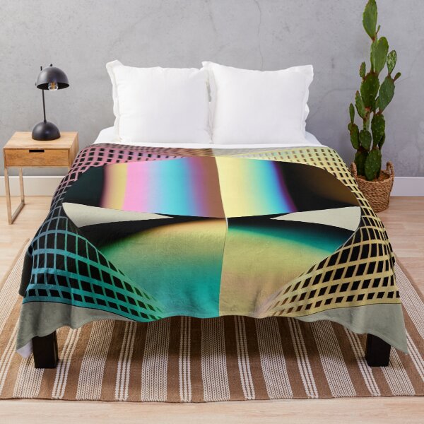 Item preview, Floating Mysterious Iridescent Rainbow Cube designed and sold by Tanis-Tweedale.