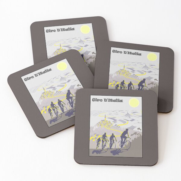 Item preview, GIRO D ITALIA :  Mountain Bicycle Racing Print designed and sold by posterbobs.