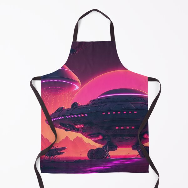 Item preview, Neon Invasion: Close Encounters of the Synthwave Kind designed and sold by Mullet Monkey.