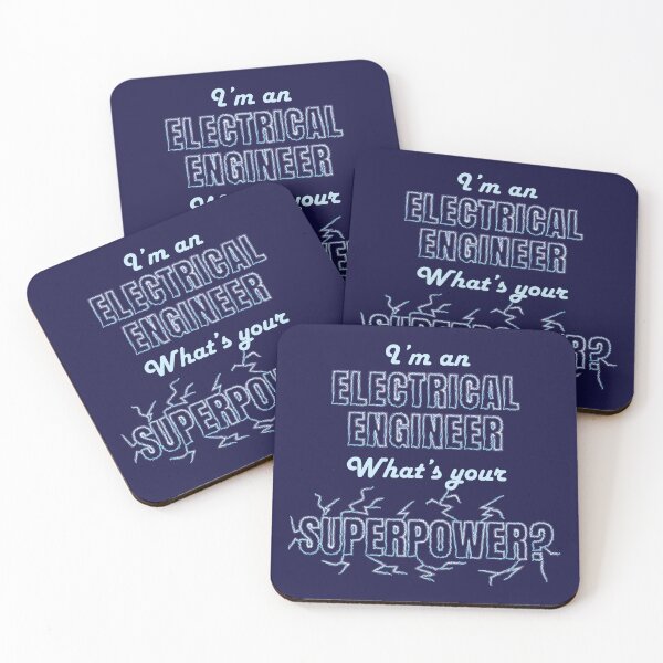 Item preview, I am an electrical engineer, What is your superpower? personalized text design, funny, inspirational, gift for electrical engineer designed and sold by wondertree.