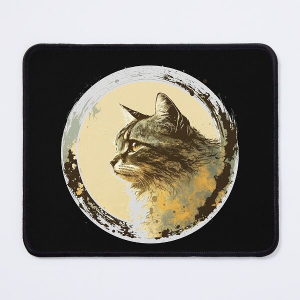 Item preview, Discover Our Collection of Handcrafted Cat-Inspired Artwork designed and sold by Cheeky Companions.