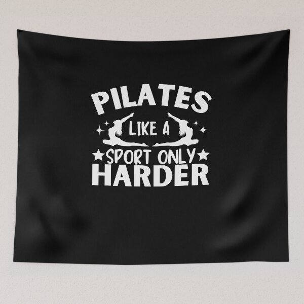 Item preview, Pilates Like A Sport Only Harder Funny Pilates Instructor Gift designed and sold by MouDantArts.