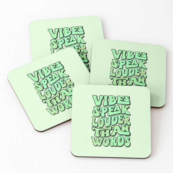 Item preview, Vibes Speak Louder Than Words designed and sold by SimplyCosmic11.