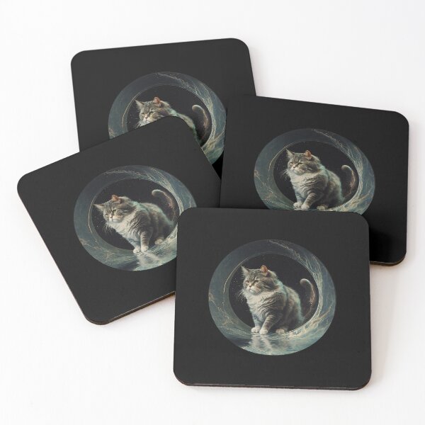 Item preview, Cat-tivating Collection of Whimsical and Bold Cat Designs  Description: If you're a cat lover looking for unique and captivat designed and sold by Cheeky Companions.