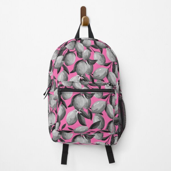 Item preview, Vintage lemons on pink pattern designed and sold by pinkyfish1010.