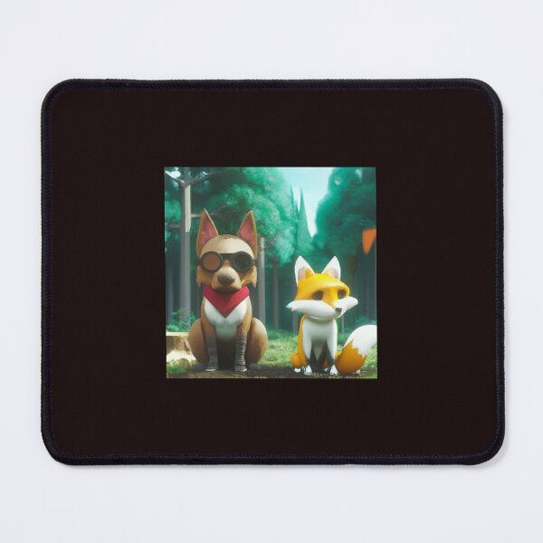Item preview, Little dog and the fox designed and sold by andregoat777.