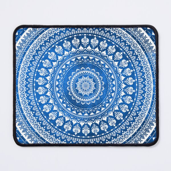 Blue discount mandala tapestry