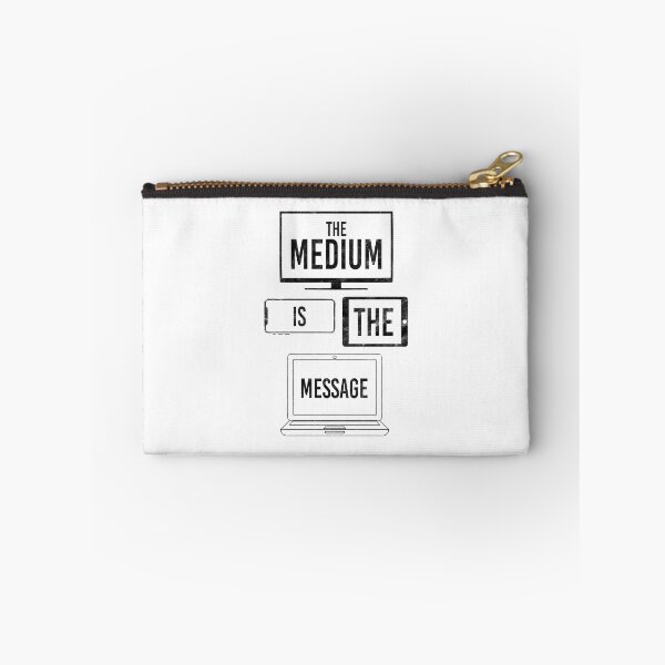 Item preview, The Medium Is The Message [Worn Look] designed and sold by fromthehip.