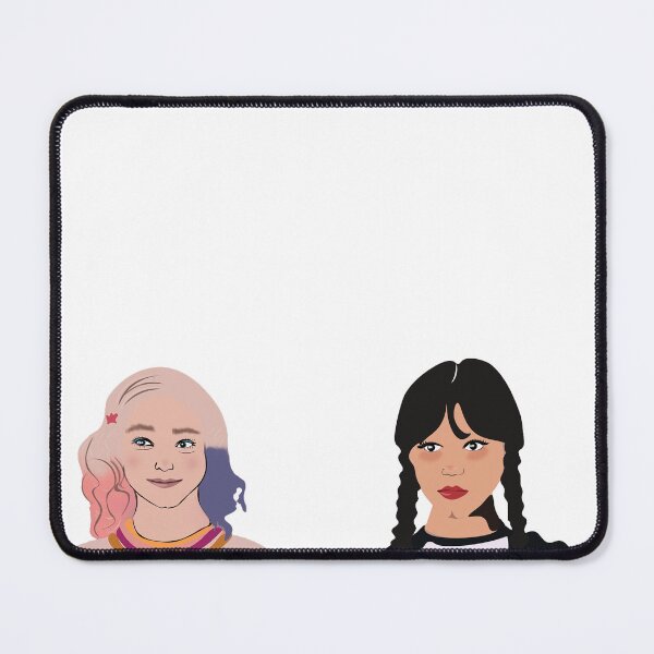 Item preview, Wednesday and Enid designed and sold by Pippypage.