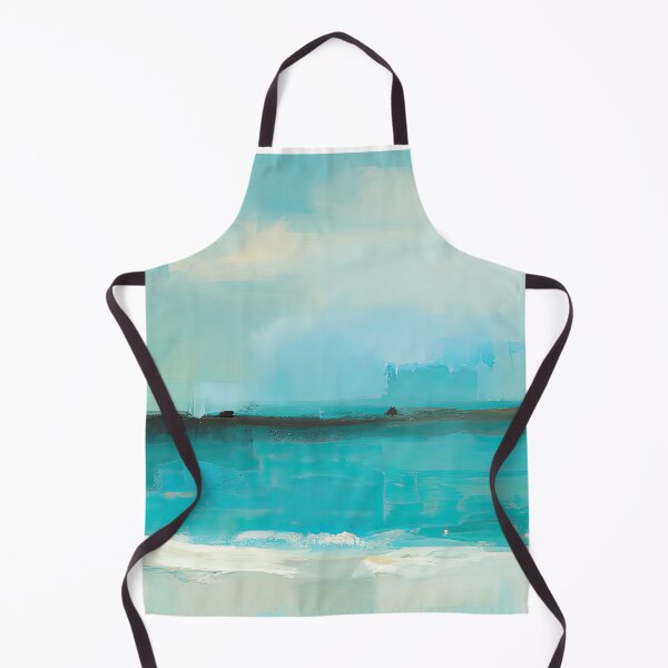Item preview, Ocean's Embrace: Refreshing Coastal Print, AI Generated Fine Art Design - Contemporary Modern Design designed and sold by ArtPrintsAi.
