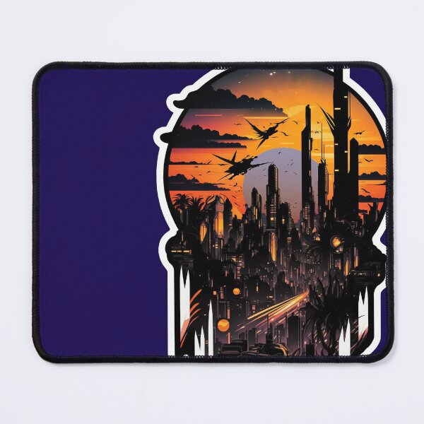 Item preview, Cyber-Cityscape Sunset designed and sold by DreamsGD.