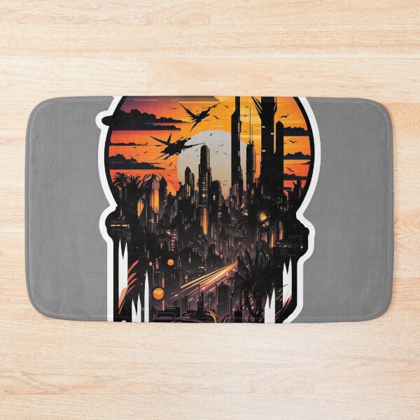 Item preview, Cyber-Cityscape Sunset designed and sold by DreamsGD.