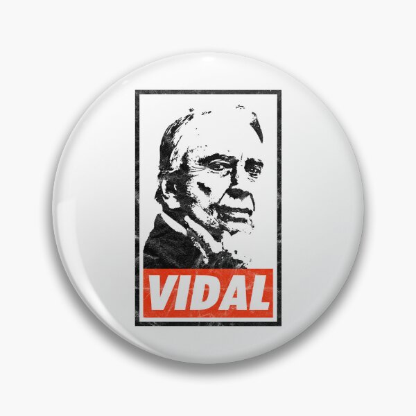 Item preview, Gore Vidal (White Worn Look) designed and sold by politicalamity.