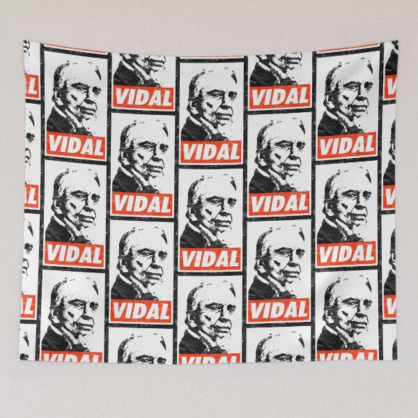 Item preview, Gore Vidal (White Worn Look) designed and sold by politicalamity.