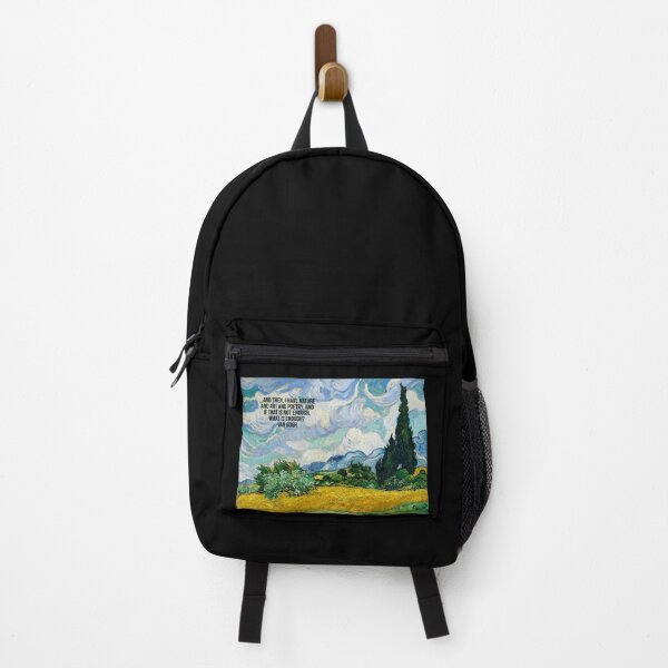 Item preview, Van Gogh Painting of A Field With Quote designed and sold by Classicambience.