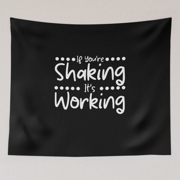 Item preview, If You're Shaking It's Working Funny Pilates Instructor Gift designed and sold by MouDantArts.